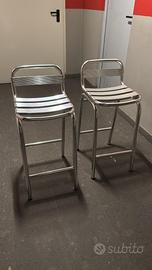 sgabelli Leon Aluminum Bar Stool