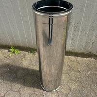 Canne Fumarie INOX AISI 316L 25 diam.  acciaio asi