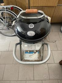 Barbecue a gas con carrello