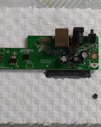 Scheda PCB SATA per hard disk esterno 