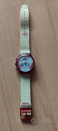 SWATCH CHRONO NAVY BERRY
