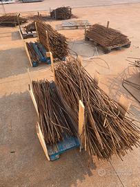 Tondini per vigneto varie misure 0,1/cad