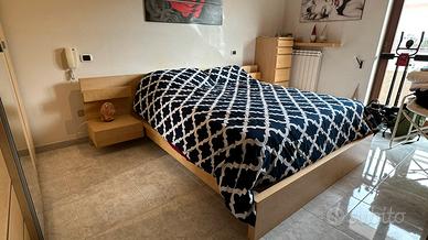 Struttura Letto Ikea Malm betulla