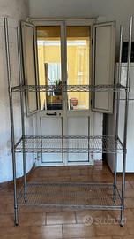 Scaffale in acciaio