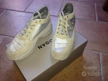 Hogan donna grigie e beige n' 38,5