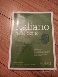 testo scolastico italiano nello zaino 978883600674