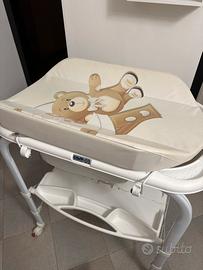 Bagnetto fasciatoio vaschetta