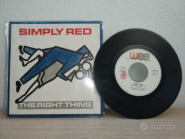 LP 45 giri Vinile 1987 Simply Red - The Right Thin