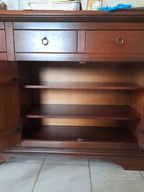 mobile credenza arte povera legno solido