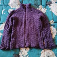 Cardigan in Mohair bambina 10/12 anni