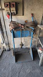 Carrello portabombole