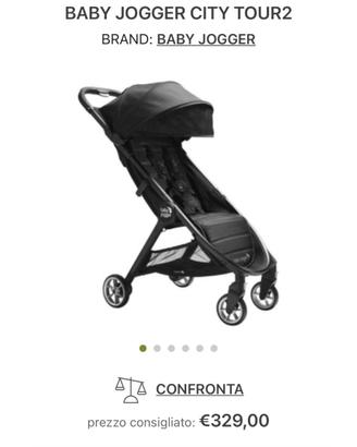 Passeggino da aereo e città baby jogger city2