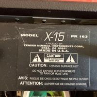 Fender X15 originale Americano