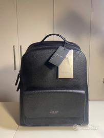 zaino in pelle giorgio armani nuovo con cartellino