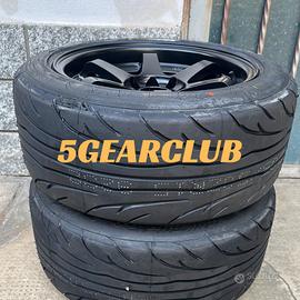 Cerchi Japan Racing JR3 4x100 ET25 Matt black