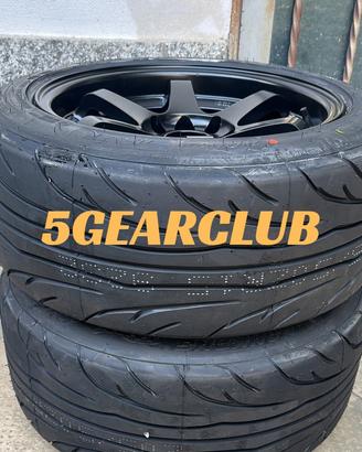 Cerchi Japan Racing JR3 4x100 ET25 Matt black