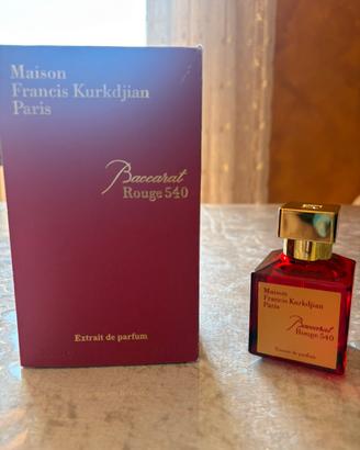 Baccarat rouge 540