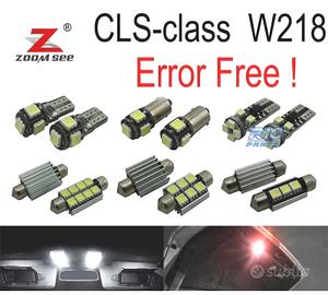 KIT 22 LAMPADE LED INTERNE MERCEDES CLS C218 W218 