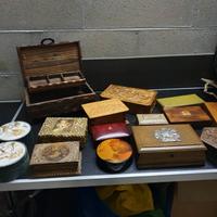 scatole in legno
