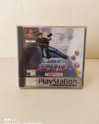 Time CRISIS PROJECT TITAN PS1 GIOCO Ps1