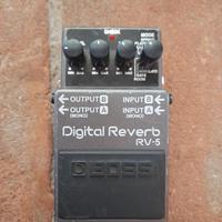 Pedale Boss Digital Reverb