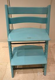 Sedia Stokke Tripp Trapp Azzurra