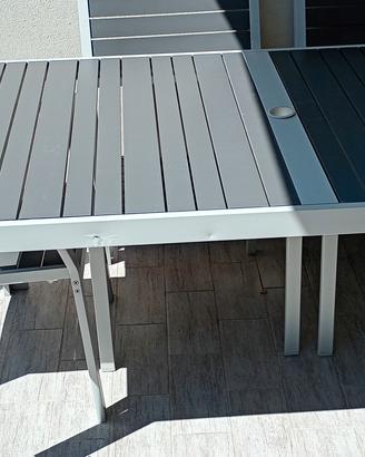 tavol e sedie da terrazzo 