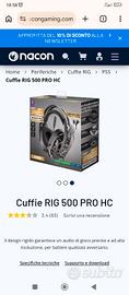 cuffie rig 500 hc