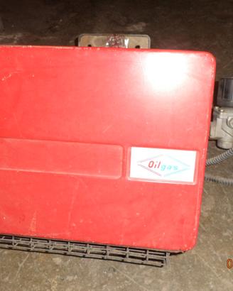 bruciatore esterno a gas marca Oil Gas per caldaia