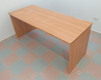Scrivania in legno pieno 180x78x75 alta qualità