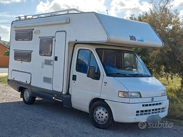 Camper mansardato Roller team Ducato 1.9 td