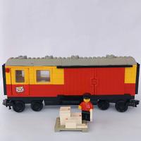 Lego train 7819 Postal Container wagon Covered ann