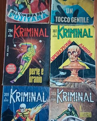 N.6 FUMETTI KRIMINAL