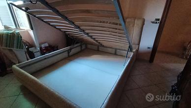Letto contenitore matrimoniale 