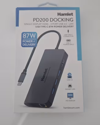DOCKING STATION USB-C PPD200 87W
