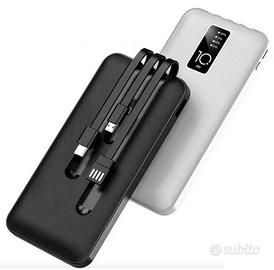 Powerbank 20000mAh Caricabatterie Rapido Portatile