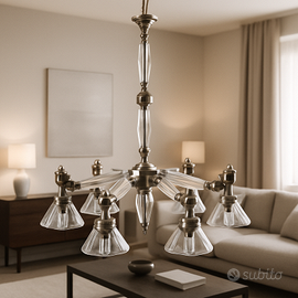 Lampadario Art Deco  anni '30