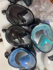 Maschere per immersioni e snorkeling