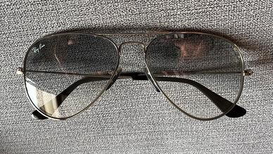 Occhiali da sole Ray-Ban Aviator RB3025 Argento