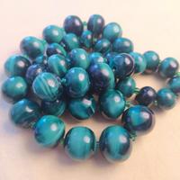 Collana in malachite