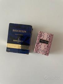 Mini profumi con confezione originale