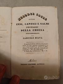 Melodie Sacre Samuele Biava 1835 Milano Agnelli