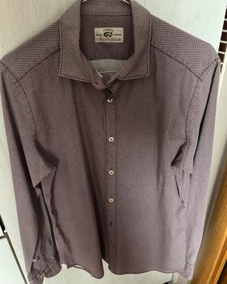 Camicia uomo (camiceria Bellini) colore bordeaux