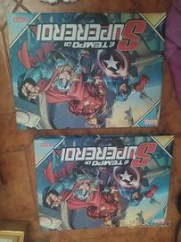 Marvel coppia album "è tempo di supereroi"completi