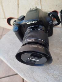 Canon 1100 D +obiettivi 