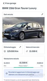 Bmw 218 d Gran tourer Luxury aut. 7 posti