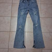 jeans denim flared 