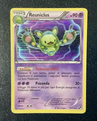 Reuniclus BLW 057/114 Holo ITA - Nero e Bianco