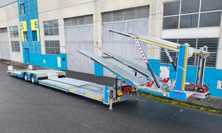 Semirimorchio Carrellone Soccorso Stradale Vasca