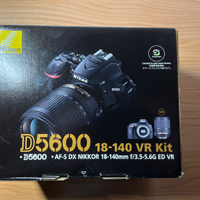 Nikon d5600 18-140 VR kit